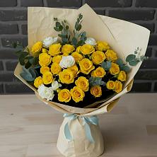 Букет цветов из:  Розы в Константиновской Ставропольского края