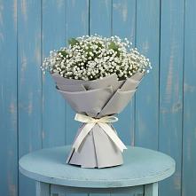 Букет цветов из:  Гипсофила в Константиновской Ставропольского края