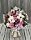 Букет цветов из: Альстромерии, Гвоздики, Розы и Хризантемы в Константиновской Ставропольского края