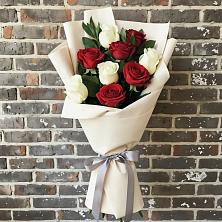 Букет цветов из:  Розы в Константиновской Ставропольского края