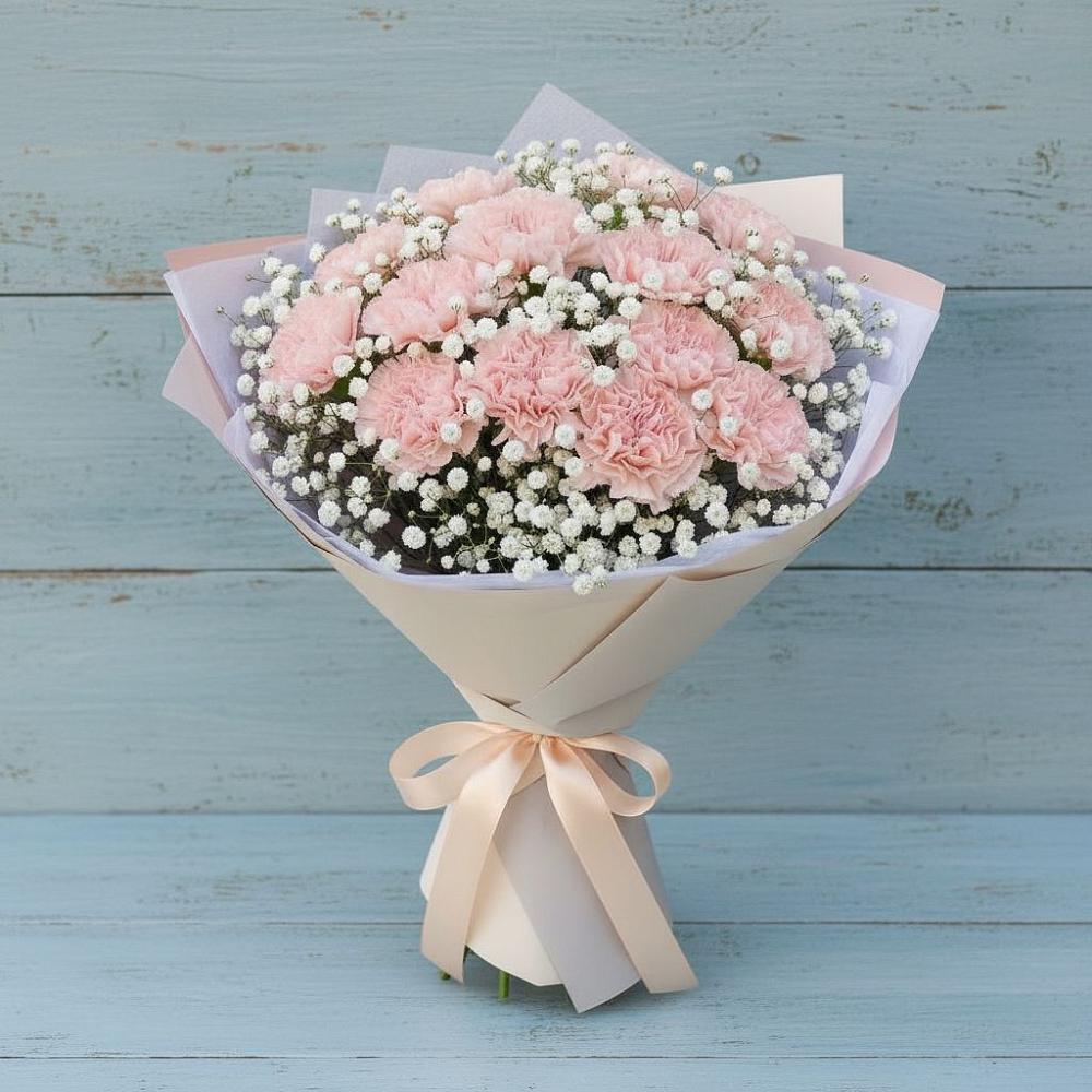 Букет цветов из: Гвоздики в Константиновской Ставропольского края