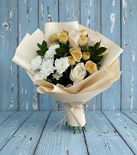 Букет цветов из:  Розы и Хризантемы #REPLACE_PRED# Константиновской Ставропольского края