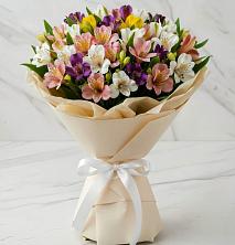 Букет цветов из:  Альстромерии в Константиновской Ставропольского края