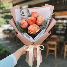 Букет цветов из:  Розы в Константиновской Ставропольского края