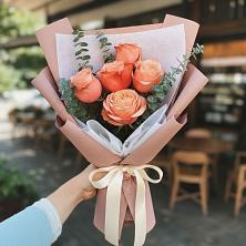 Букет цветов из:  Розы в Константиновской Ставропольского края