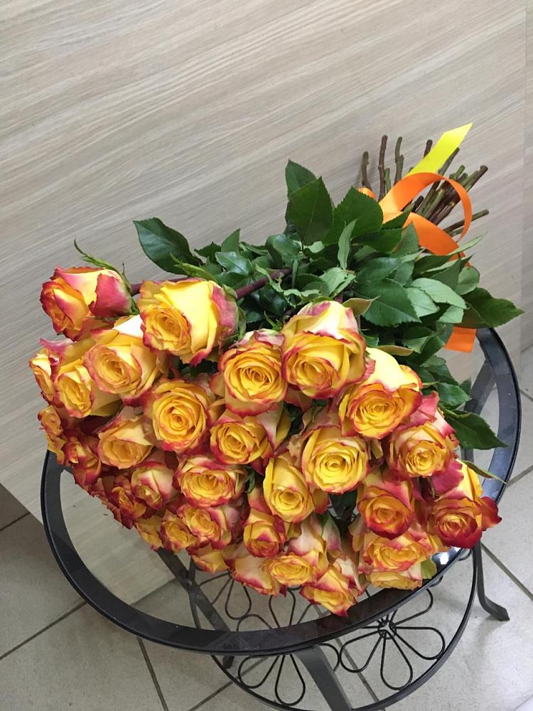 Букет Желтые розы в Константиновской Ставропольского края