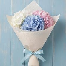 Букет цветов из:  Гортензия в Константиновской Ставропольского края