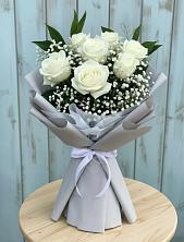 Букет цветов из:  Розы в Константиновской Ставропольского края