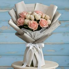 Букет цветов из:  Розы в Константиновской Ставропольского края