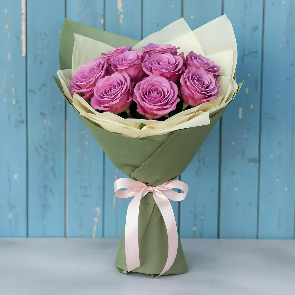 Букет Розы Фёрст Леди в Константиновской Ставропольского края