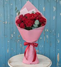 Букет цветов из:  Розы в Константиновской Ставропольского края