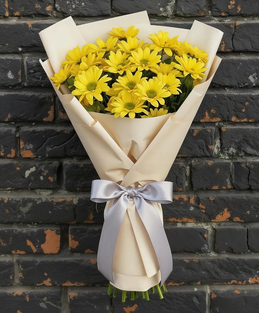 Букет цветов из: Хризантемы в Константиновской Ставропольского края