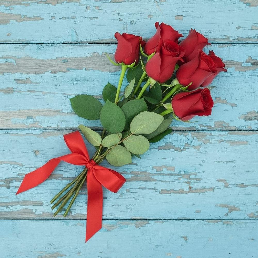 Букет Красные розы в Константиновской Ставропольского края