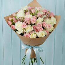 Букет цветов из:  Розы в Константиновской Ставропольского края